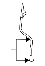 266123C201 - : 2007-2009 Hyundai - Guide Tube for Hyundai: Entourage, Santa Fe, Veracruz Image