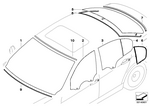 51317138629 - : Green Windshield for BMW Image