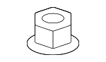 30741325 - Suspension: Top Nut for Volvo Image image