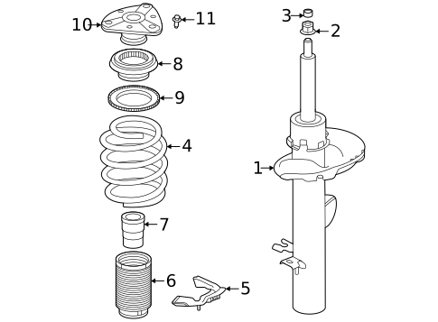 Struts & Components for 2025 Volvo EX30 #0