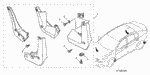 9410305800 - Accessory Components: WASHER, PLAIN (5MM) for Acura Image