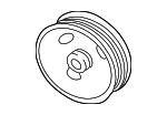 4892371AA - Steering: Power Steering Pump Pulley for Dodge: Dakota | Jeep: Cherokee, Grand Cherokee, Liberty, Wrangler Image