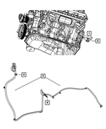 6501373 - Engine: Hex Head Bolt, Mounting for Mopar Image