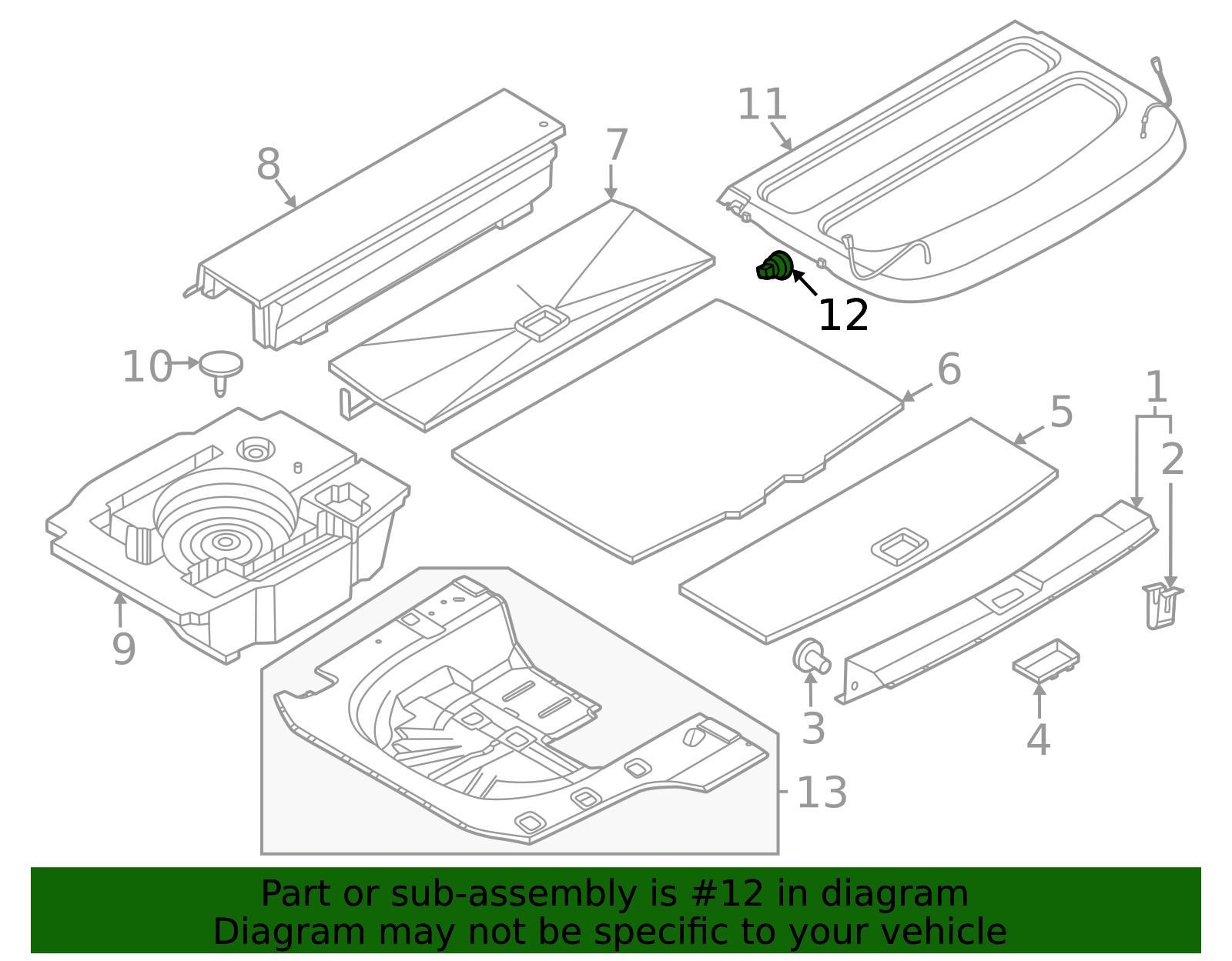 2020-2025 Nissan Upper Trim Panel Hook 79916-JD00A | Parts for Nissans