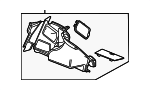 84976161 - Body: Trunk Side Trim for Cadillac: CT4 Image