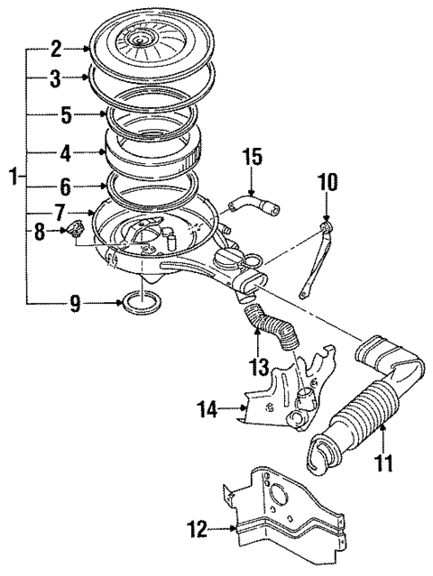 Heated Air Intake for 1990 Isuzu Amigo #0