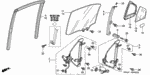 90145S5DA01 - Body/Air Conditioning: BOLT, FLANGE for Honda Image