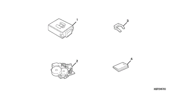 Back-UP Sensor (1) for 2004 Acura TL #0