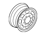 F8UZ1015AA - Suspension: Wheel, Steel for Ford: E-150, E-150 Club Wagon, E-150 Econoline, E-150 Econoline Club Wagon, E-250, E-250 Econoline, E-350 Club Wagon, E-350 Econoline, E-350 Econoline Club Wagon, E-350 Super Duty, E-450 Econoline Super Duty, E-450 Super Duty, Econoline Super Duty Image