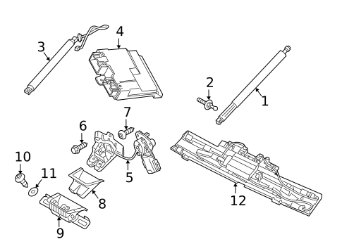 Lock & Hardware for 2018 Volvo V90 #2