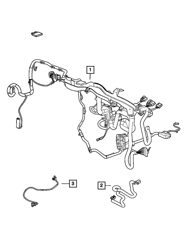 68071293AB - Electrical: Instrument Panel Wiring for Mopar Image