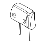 ML3Z96611A08J - Body: Headrest Cushion for Ford Image