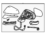 879100E230A0 - Body: Mirror Assembly for Lexus: RX350, RX450h Image