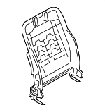 64110XC02B - Body: Seat Back Frame for Subaru Image