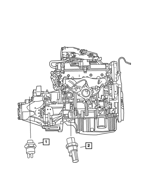 4608303 - : Mopar Switch Oil Pressure for Mopar Image