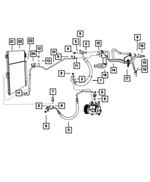 68298112AA - Air Conditioners and Heaters: A/c Line Valve Core for Mopar Image