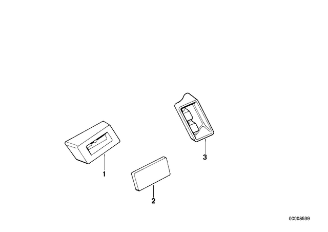 63142305045 - : Bracket Left for BMW-Motorrad Image