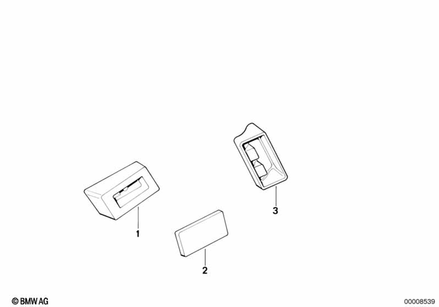 63142305045 - Lights: Bracket Left -  for BMW-Motorrad Image