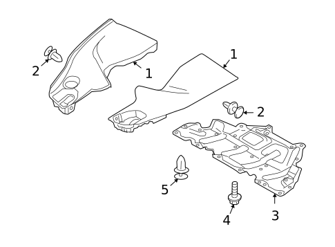 Splash Shields for 2011 INFINITI FX35 #0