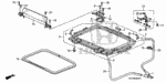 70057SNAA00 - Interior/Bumper: CLIP, SUNROOF DRAIN TUBE for Honda Image