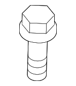218212G536K - Engine: Side Mount Bracket Mount Bolt for Kia Image
