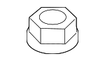 1339610007K - Engine: Side Mount Nut for Kia Image