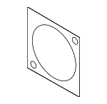 4G0612161 - Body: Power Booster Gasket for Audi Image