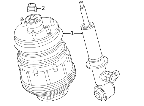 Shocks & Components for 2024 Jeep Wagoneer L #1