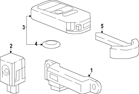 Keyless Entry Components for 2023 Honda Accord #0