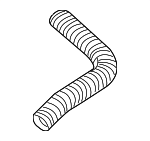 9438274 - Engine: Heat Tube for Volvo: S60, S80, V70, XC70 Image