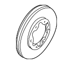 D02069Z00CNW - : Value Advantage™ ROTOR-DISC BRAKE,FRONT for Nissan Image