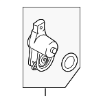 4H0998281 - Brakes: Parking Brake Actuator for Audi Image