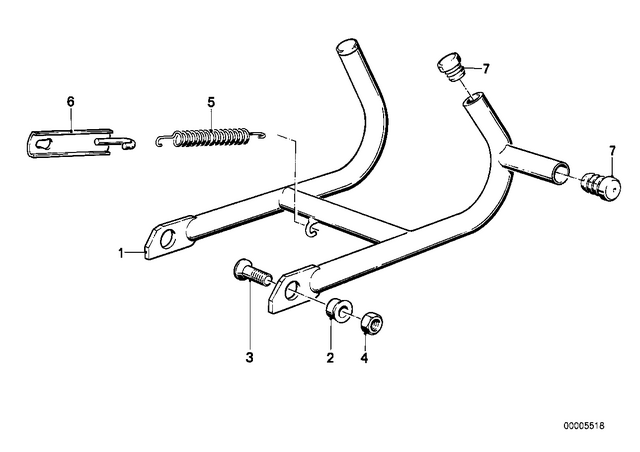 46522301592 - : Center Stand for BMW-Motorrad Image