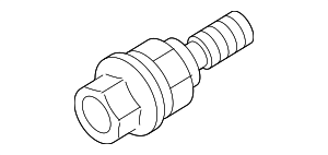 WHT010066 - Suspension: Wheel Bolt for Porsche Image
