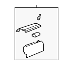 22869097 - Body: Instrument Panel Storage Compartment for GM Image