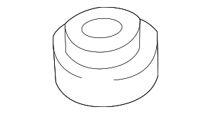 F6DZ8124AA - Cooling System: Radiator Insulator for Ford Image