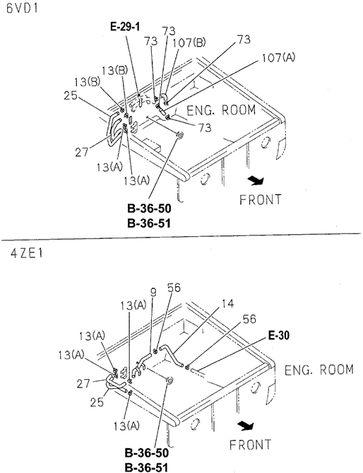 Heater Hoses - Clamps for 1997 Honda Passport #0