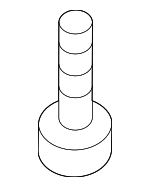 8F0825283A - Body: Hinge Assembly Lower Bolt for Audi: A5, A5 Quattro, A7 Quattro, RS5, RS7, S5, S7 Image