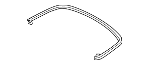 8F0825397G - Body: Convertible Top Seal for Audi Image