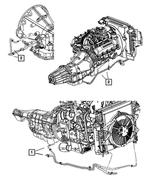 55037785AE - Cooling: Supply &amp; Return Tube &amp; Hose for Mopar Image