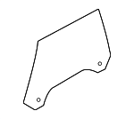 51337320285 - Body: Door Glass for Mini Image image