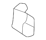 5220BB38 - Body: Body A-Pillar Reinforcement Bracket for Mitsubishi: Outlander, Outlander PHEV Image