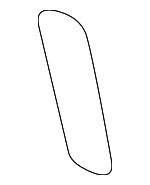 72836S0XA00 - Body: Reflector for Honda: Odyssey Image