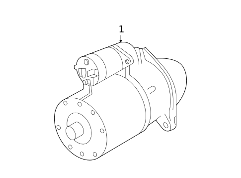 Starter for 2009 Saturn Aura #0