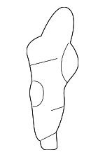 5386630090 - Body: Fender Seal for Lexus: GS300, GS400, GS430 Image