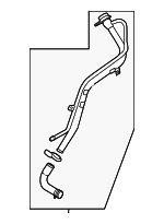 LR104413 - : Fuel Tank Filler Neck for Land-Rover Image