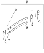 82202853 - Mopar Accessories - Component Parts: Grille Guard Kit for Dodge: Ram 1500, Ram 2500, Ram 3500 Image