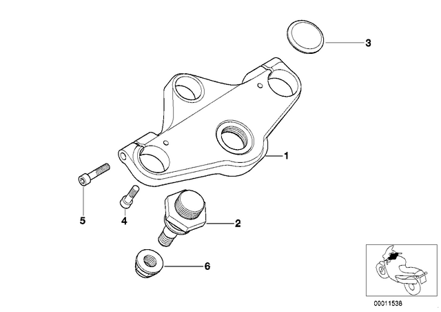34312332864 - : Covering Cap for BMW-Motorrad Image