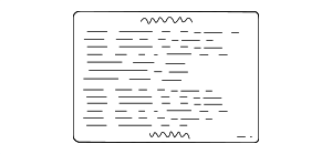 30736370 - : Air Bag Label for Volvo: S60 Image