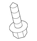 MF453017 - Body: Rocker Molding Screw for Mitsubishi Image